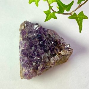Purple Amethyst Crystal Cluster from Brazil